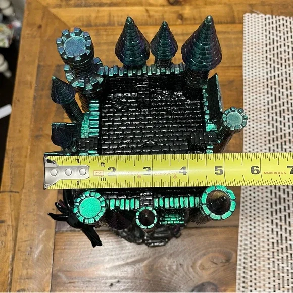 New Bath and Body Works Disney Maleficent Castle Candle Holder Villains Retired - Picture 9 of 9